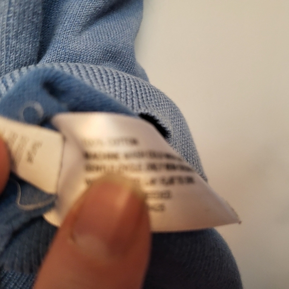 Mossimo Supply Co. Blue Cardigan Sweater V-Neck Long Sleeve - Size L - Picture 5 of 6